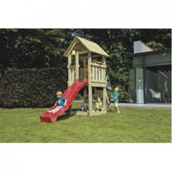 Aire De Jeux Avec Toboggan Kiosk Xl Masgames Ma802101