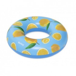 Flotteur Gonflable Parfumé de 119 cm. Scentsational Lemon Bestway 36229