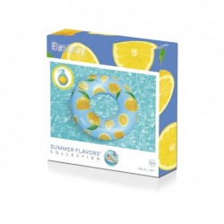 Flotteur Gonflable Parfumé de 119 cm. Scentsational Lemon Bestway 36229 | Piscineshorssolweb