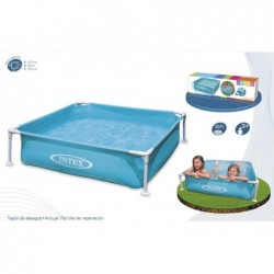 Piscine Hors Sol Tubulaire Intex 57173 122x122x30 Cm | Piscineshorssolweb