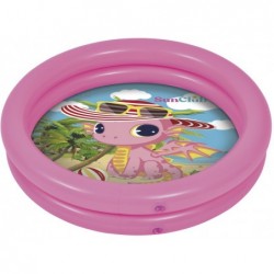 Piscine Dinosaure 2 anneaux gonflables Jilong 57174