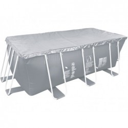 Couverture de piscine avec boucles de corde 400x207x122 cm Jilong 17243-1
