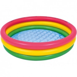 Piscine gonflable pour enfants 100x22 cm. 3 anneaux Jilong 17218