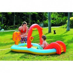 Centre de jeux gonflable 225x124x104 cm. Piscine à jets glissants Jilong 97224
