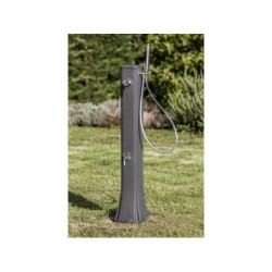 Douche solaire en polyéthylène de 19 litres avec pédiluve Gre DSM19 | Piscineshorssolweb