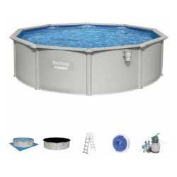 Piscine Hydrium avec Filtre à Sable 457x122 cm Bestway 56384