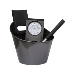 Ensemble d'accessoires de sauna Harvia noir