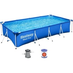 Piscine Hors Sol Tubulaire Bestway 56424 400 X 211 X 81 Cm