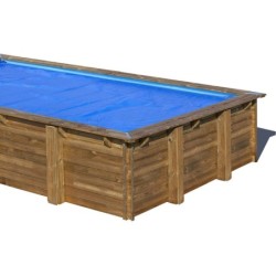 Couverture de piscine isotherme 620x420x136 cm Evora2 Gre CV7902062