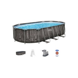 Piscine Power Steel de 610x366x122 cm Bestway 5611R