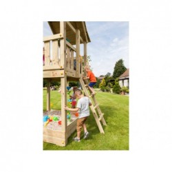 Aire De Jeux Avec Toboggan Pagoda Xl Masgames Ma802601 | Piscineshorssolweb