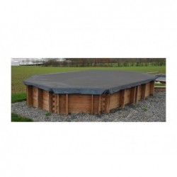 Bâche De 661x436 Cm. D’hiver Pour Piscine Gre 790063