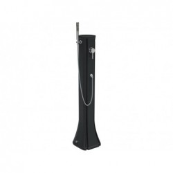 Douche Solaire Anthracite 120 Cm Avec Rancepieds Happy Go