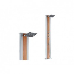 Poolstar Douche Hibride Gris Y Marrón Ds-D463aw | Piscineshorssolweb